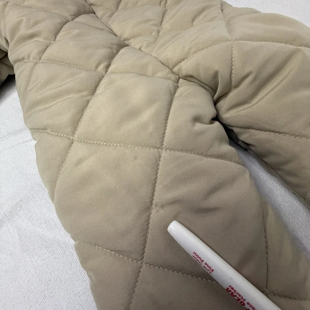 Carter's Baby Snowsuit Quilted Bear Ear Hooded Sherpa Lined Pram 6 Months